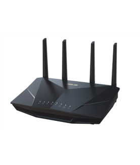 Wireless WiFi 6 Dual Band Extendable Router | RT-AX5400 | 802.11ax | 5400 Mbit/s | Ethernet LAN (RJ-45) ports 4 | Mesh Support 