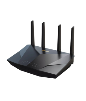 Wireless WiFi 6 Dual Band Extendable Router | RT-AX5400 | 802.11ax | 5400 Mbit/s | Ethernet LAN (RJ-45) ports 4 | Mesh Support 