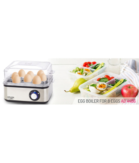 Adler | Egg boiler | AD 4486 | Stainless steel | 800 W