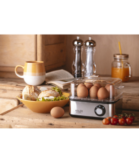 Adler | Egg boiler | AD 4486 | Stainless steel | 800 W