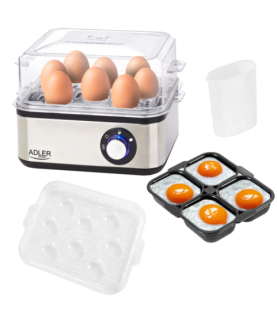 Adler | Egg boiler | AD 4486 | Stainless steel | 800 W