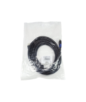 Logilink | Cable HDMI High Speed with Ethernet | Black | HDMI Type A Male | HDMI Type A Male | HDMI to HDMI | 5 m