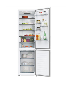 Candy Refrigerator | CNCQ2T620EW | Energy efficiency class E | Free standing | Combi | Height 205 cm | No Frost system | Fridge