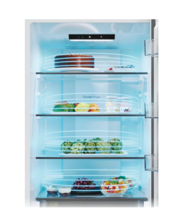 Candy Refrigerator | CNCQ2T620EW | Energy efficiency class E | Free standing | Combi | Height 205 cm | No Frost system | Fridge