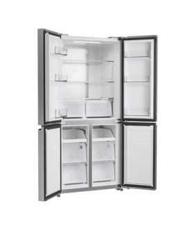 Candy Refrigerator | CFQQ5T817EPS | Energy efficiency class E | Free standing | Side by side | Height 181.5 cm | No Frost syste