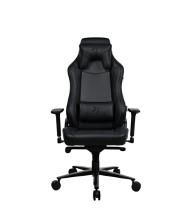 Arozzi Frame material: Metal Wheel base: Aluminium Upholstery: Soft PU | Gaming Chairs | Vernazza SoftPU | Pure Black