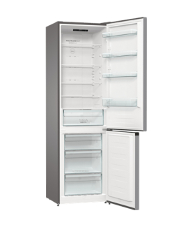 Gorenje Refrigerator | NRK6202ES4 | Energy efficiency class E | Free standing | Combi | Height 200 cm | No Frost system | Fridg