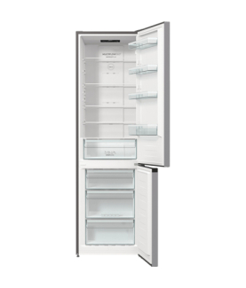 Gorenje Refrigerator | NRK6202ES4 | Energy efficiency class E | Free standing | Combi | Height 200 cm | No Frost system | Fridg