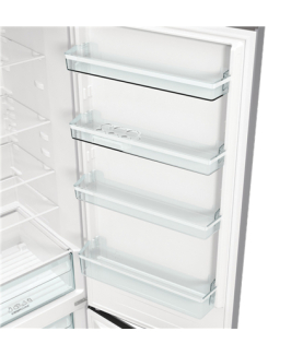 Gorenje Refrigerator | NRK6202ES4 | Energy efficiency class E | Free standing | Combi | Height 200 cm | No Frost system | Fridg