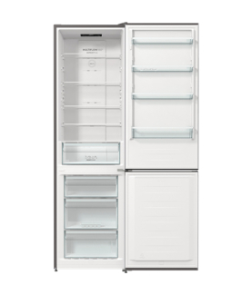 Gorenje Refrigerator | NRK6202ES4 | Energy efficiency class E | Free standing | Combi | Height 200 cm | No Frost system | Fridg