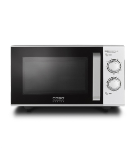 Caso | Ceramic Microwave Oven with Grill | MG 25 Ecostyle | Free standing | 25 L | 900 W | Grill | Silver