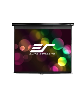 Elite Screens | Manual Series | M128UWX | Diagonal 128 " | 16:10 | Viewable screen width (W) 275 cm | Black