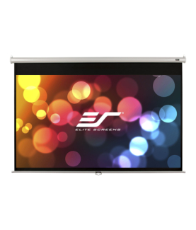 Elite Screens | Manual Series | M113NWS1 | Diagonal 113 " | 1:1 | Viewable screen width (W) 203 cm | White