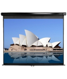 Elite Screens | Manual Series | M113UWS1 | Diagonal 113 " | 1:1 | Viewable screen width (W) 203 cm | Black