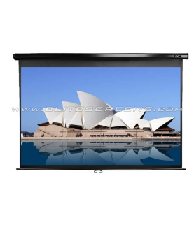 Elite Screens | Manual Series | M113UWS1 | Diagonal 113 " | 1:1 | Viewable screen width (W) 203 cm | Black