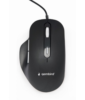 Gembird | Optical USB LED Mouse | MUS-6B-02 | Optical mouse | Black