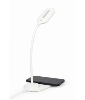 Gembird | Desk lamp with wireless charger | TA-WPC10-LED-01-W