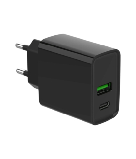 Gembird 2-port 20W USB Fast Charger | TA-UC-PDQC20-01-BK