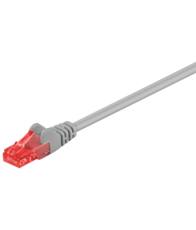 Patch Cable | 68449 CAT 6 U/UTP | PVC AWG 24/7 | Cable length: 15 m | Grey