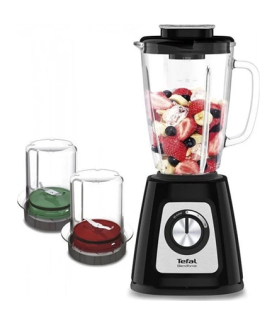 TEFAL | Blender | BL438831 BlendForce | Tabletop | 800 W | Jar material Glass | Jar capacity 1.25 L | Ice crushing | Black