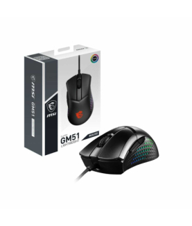 MSI | GM51 Lightweight | Optical | Gaming Mouse | Black | Yes