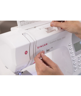 Singer | Sewing Machine | Quantum Stylist 9960 | Number of stitches 600 | Number of buttonholes 13 | White