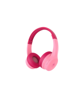 Motorola | Kids Headphones | Moto JR300 | Over-Ear Over-Ear | Bluetooth | Built-in microphone | Bluetooth | Pink | Wireless