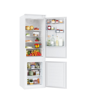 Candy Refrigerator | CBL3518E | Energy efficiency class E | Built-in | Combi | Height 177.2 cm | Fridge net capacity 190 L | Fr