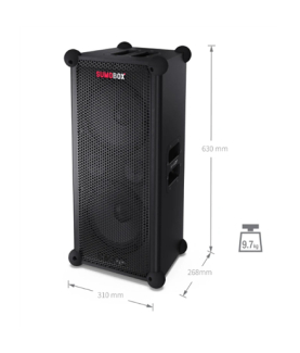 Sharp SumoBox CP-LS100 High Performance Portable Speaker | Sharp | Portable Speaker | SUMOBOX CP-LS100 High Performance | 120 W