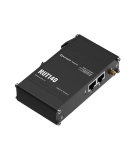 Ethernet Router | RUT140 | 802.11n | 10/100 Mbit/s | Ethernet LAN (RJ-45) ports 1 | Mesh Support Yes | MU-MiMO No | No mobile b