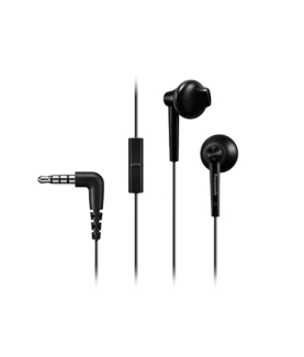 Panasonic | Headphones | RP-TCM55E-K | Wired | In-ear | Microphone | Black