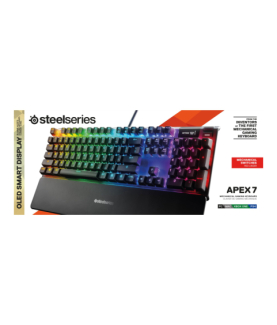 SteelSeries | APEX 7 | Mechanical Gaming Keyboard | Wired | RGB LED light | US