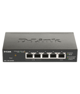 D-Link | 5-Port Gigabit PoE Smart Managed Switch and PoE Extender | DGS-1100-05PDV2 | Web managed | Desktop | Power supply type