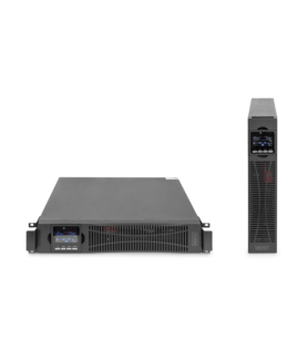 DIGITUS OnLine UPS, rack/tower, 3000VA, 3000W, LCD, 8 x C13, 1 x C19, RS-232, USB, SNMP card (optional), relay card (optional) 