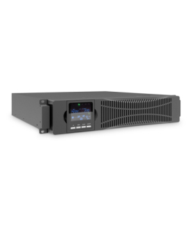 DIGITUS OnLine UPS, rack/tower, 3000VA, 3000W, LCD, 8 x C13, 1 x C19, RS-232, USB, SNMP card (optional), relay card (optional) 