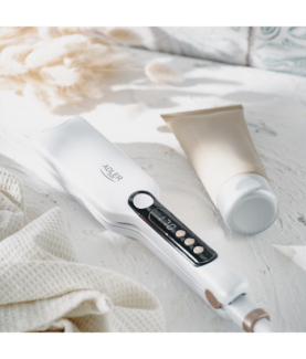 Adler Hair Straightener - Wide | AD 2325 | Ceramic heating system | Display LCD | Temperature (min) 150 C | Temperature (max) 2