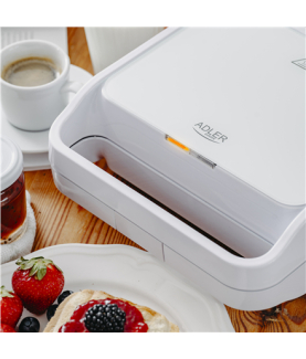 Adler Sandwich maker 2 in 1 | AD 3070w | 850 W | Number of plates 2 | White