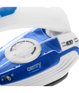 Camry CR 5040 | Steam travel iron | 1600 W | Water tank capacity 80 ml | Continuous steam 10 g/min | Steam boost performance 50