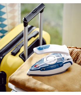 Camry CR 5040 | Steam travel iron | 1600 W | Water tank capacity 80 ml | Continuous steam 10 g/min | Steam boost performance 50