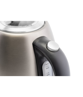 ETA | Kettle | Ela mini ETA859990040 | Standard | 2100 W | 1.2 L | Stainless steel | 360 rotational base | Grey