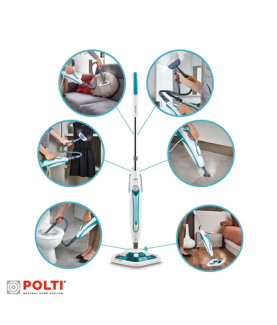 Polti | Steam mop | PTEU0282 Vaporetto SV450_Double | Power 1500 W | Steam pressure Not Applicable bar | Water tank capacity 0.