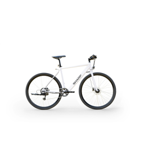 Sharp Hybrid E-Bike | 250 W | 21 " | White Glossy