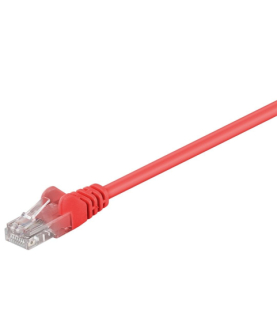 Goobay | CAT 5e patch cable, U/UTP | 68369 | Red