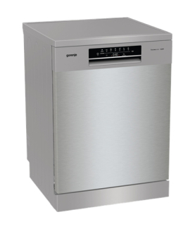 Dishwasher | GS643E90X | Free standing | Width 59.9 cm | Number of place settings 16 | Number of programs 6 | Energy efficiency