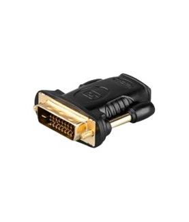 Goobay 68931 HDMI /DVI-D adapter, gold-plated | Goobay