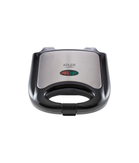 Adler | Sandwich maker | AD 3015 | 750 W | Number of plates 1 | Number of pastry 2 | Black