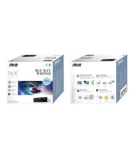 Asus | BW-16D1HT | Internal | Interface SATA | Blu-Ray | CD read speed 48 x | CD write speed 48 x | Black | Desktop