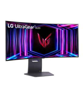 LG | Curved gaming monitor | 34GS95QE-B | 34 " | OLED | Ultra-WQHD | 21:9 | 240 Hz | 0.03 ms | 3440 x 1440 pixels | 275 cd/m | 