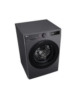 LG F2WR508S2M Washing machine, A, Front loading, Washing capacity 10 kg, Depth 56.5 cm, 1400 RPM, Middle Black | LG | Washing M