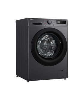 LG F2WR508S2M Washing machine, A, Front loading, Washing capacity 10 kg, Depth 56.5 cm, 1400 RPM, Middle Black | LG | Washing M